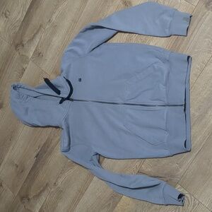 G Star Raw Grey Hoodie Zip Up Men's size XS